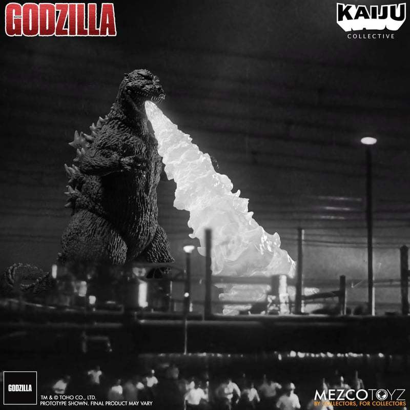 Godzilla (1954) Kaiju Collective Godzilla (Black & White)