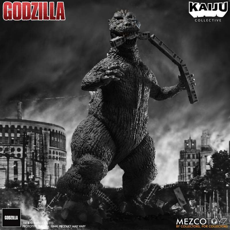 Godzilla (1954) Kaiju Collective Godzilla (Black & White)