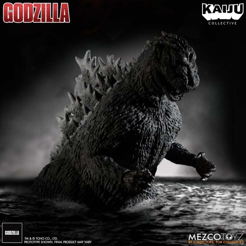 Godzilla (1954) Kaiju Collective Godzilla (Black & White)