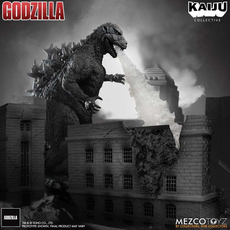 Godzilla (1954) Kaiju Collective Godzilla (Black & White)