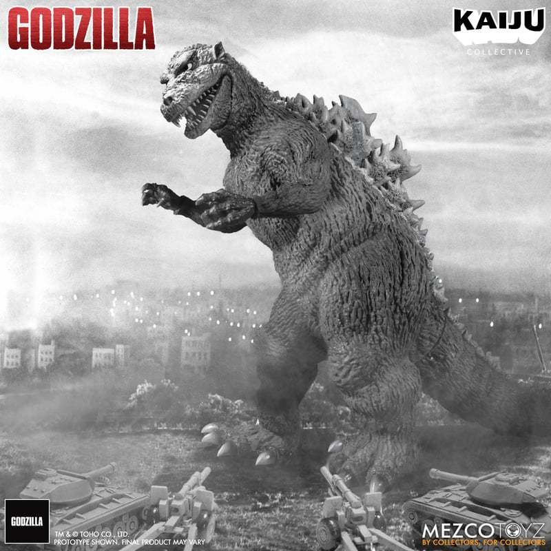 Godzilla (1954) Kaiju Collective Godzilla (Black & White)