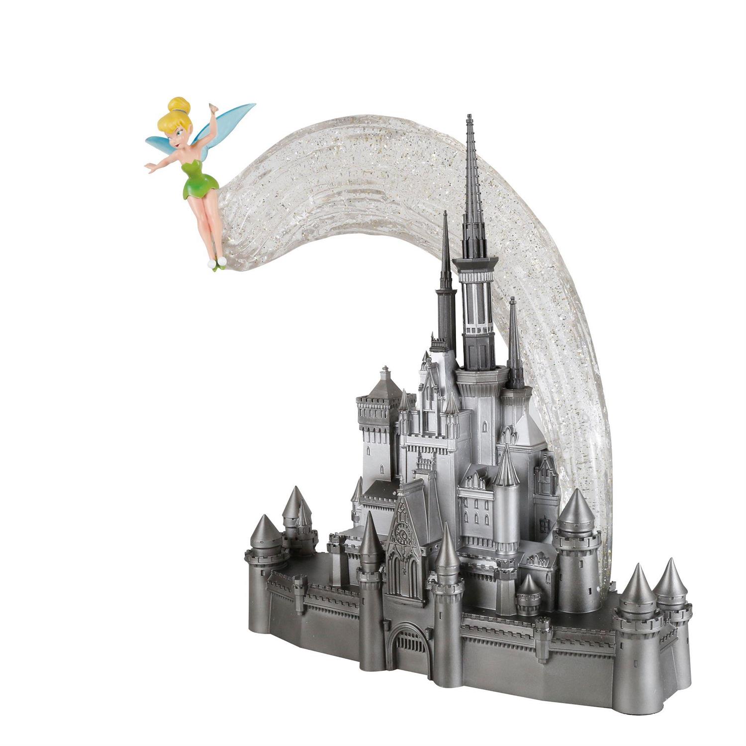 DISNEY CASTLE WITH TINKER BELL
