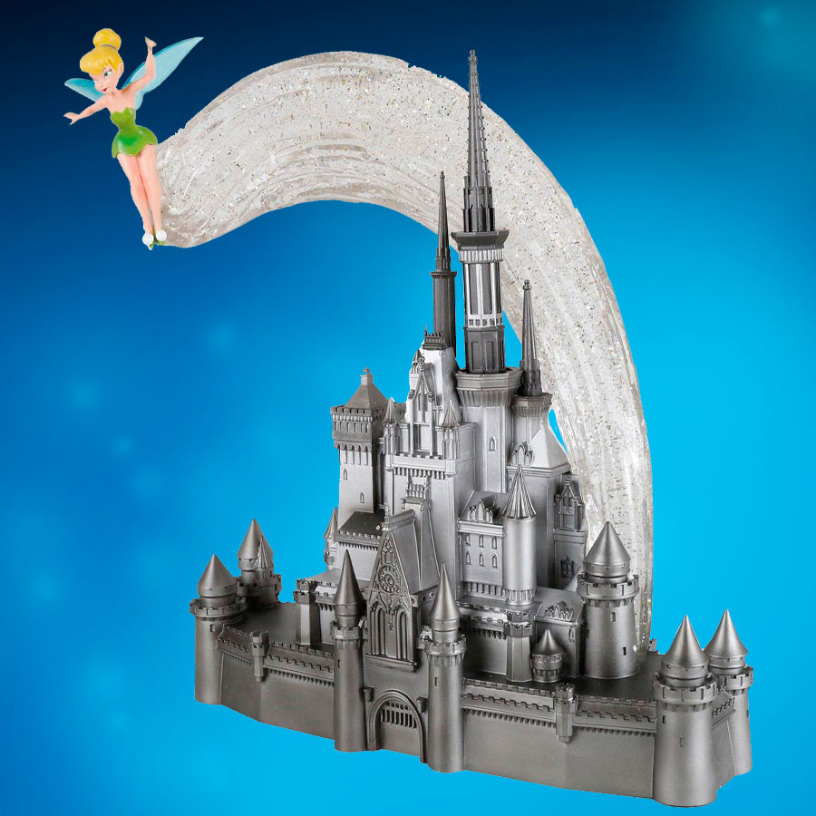 DISNEY CASTLE WITH TINKER BELL