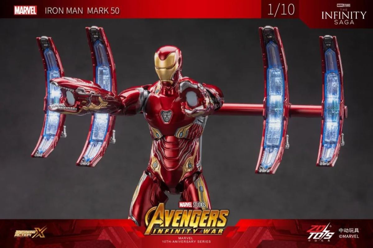 Iron Man MK50 Scene Set 1/10