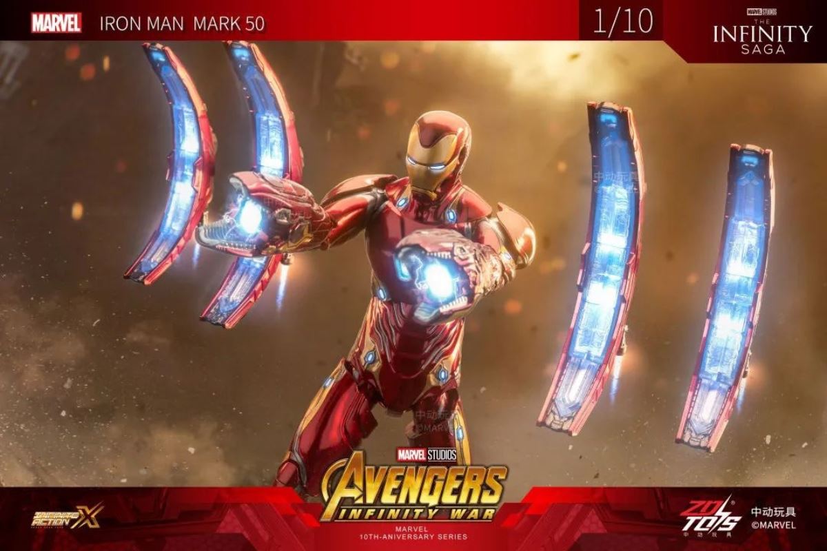 Iron Man MK50 Scene Set 1/10