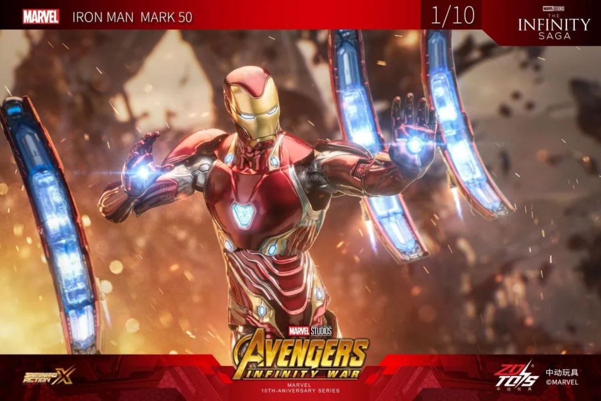 Iron Man MK50 Scene Set 1/10