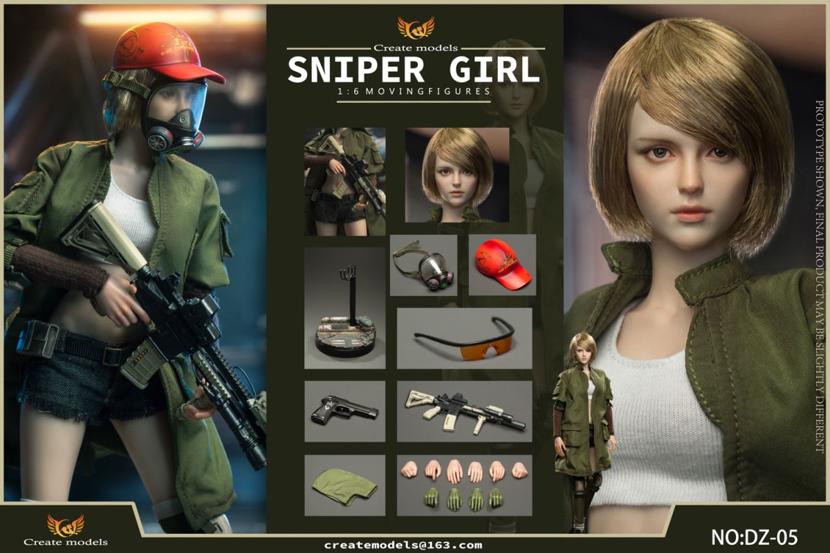 Sniper Girl - Songbird (NO:DZ-05) 1/6