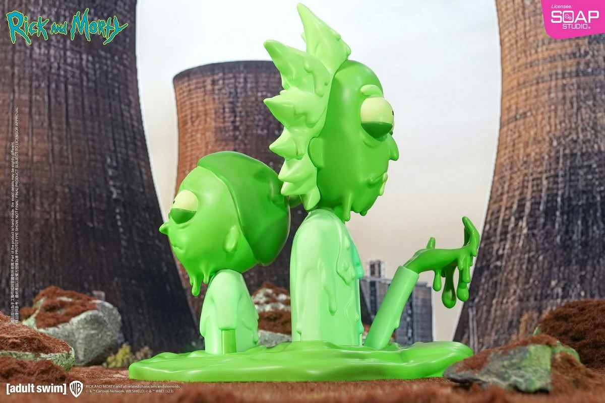Rick and Morty Crazy Melting Statue