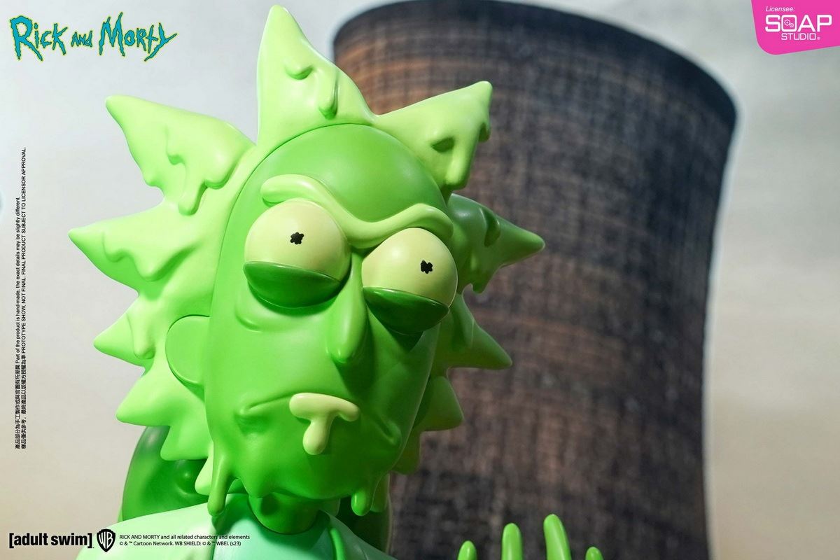 Rick and Morty Crazy Melting Statue