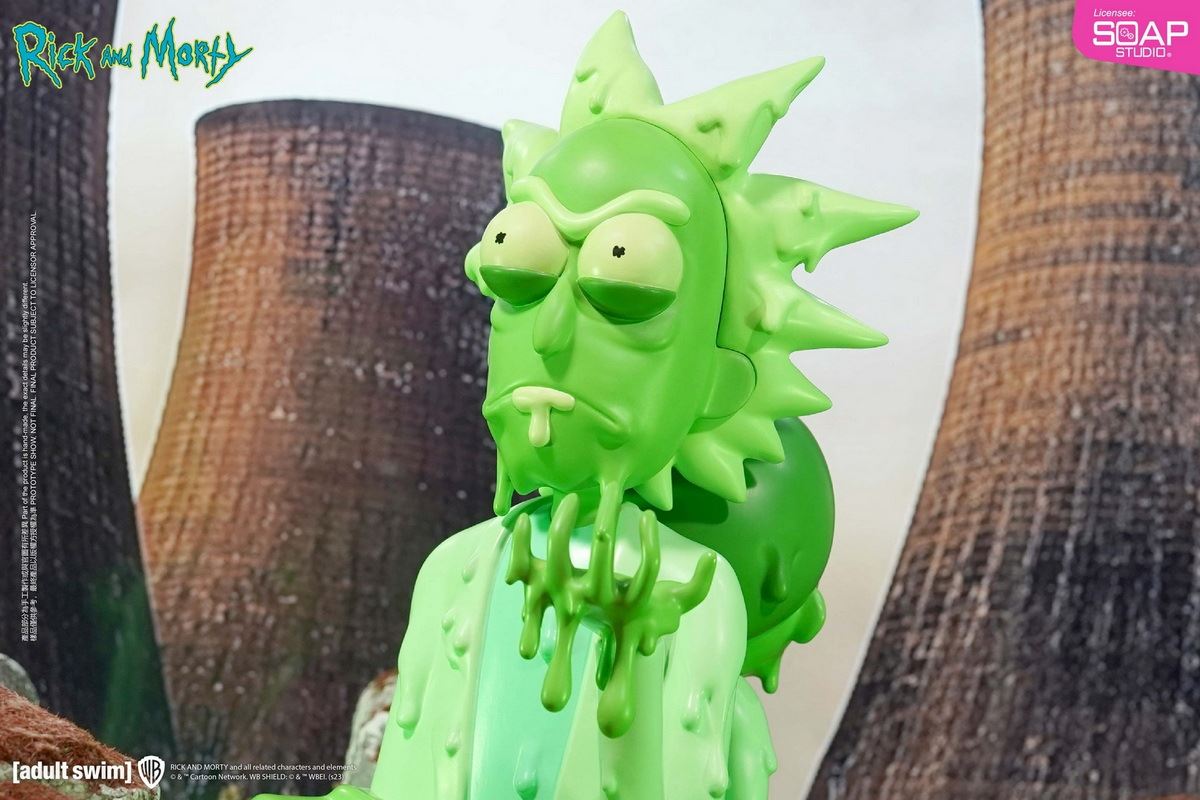Rick and Morty Crazy Melting Statue