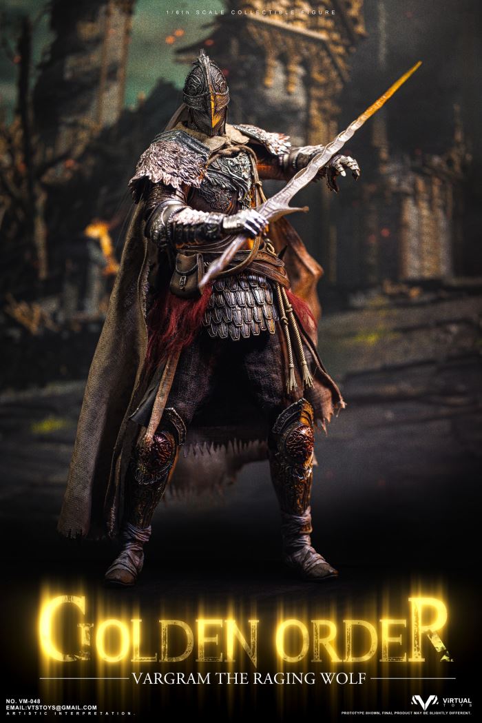 GOLDEN ORDER VARGARM THE RAGING WOLF 1/6