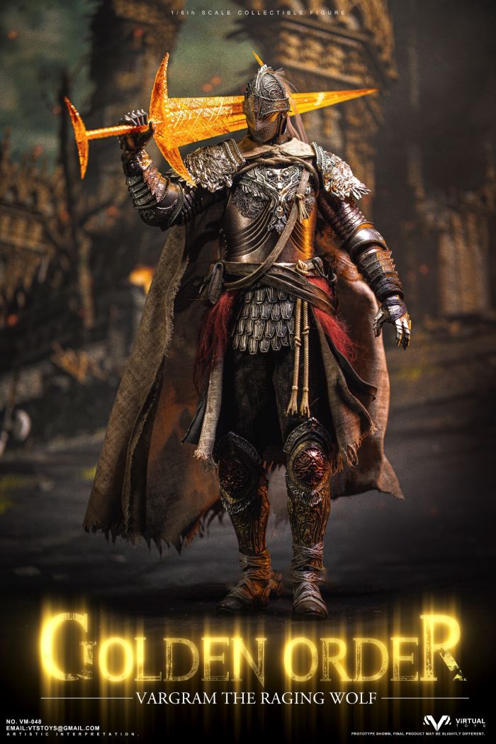 GOLDEN ORDER VARGARM THE RAGING WOLF 1/6