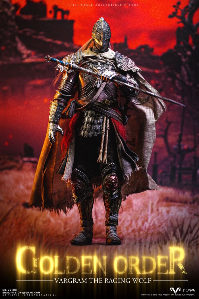 GOLDEN ORDER VARGARM THE RAGING WOLF 1/6