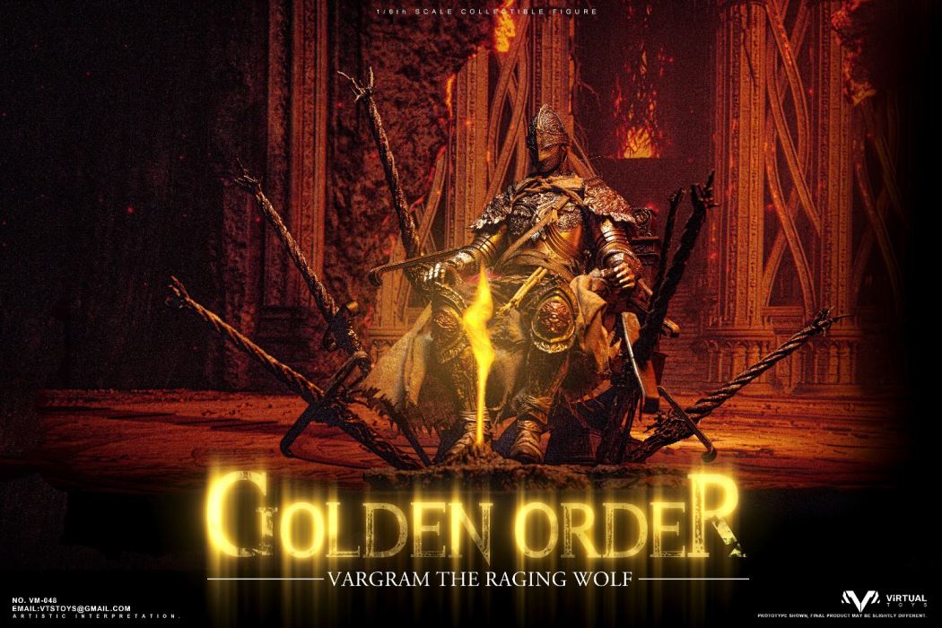 GOLDEN ORDER VARGARM THE RAGING WOLF 1/6