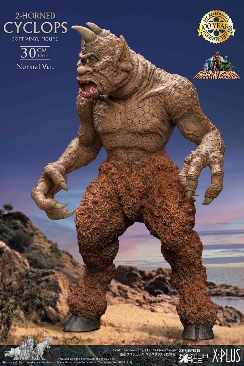Ray Harryhausen 100th Anniversary - Two-horned Cyclops