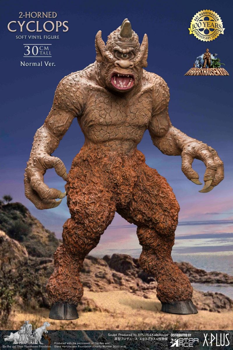 Ray Harryhausen 100th Anniversary - Two-horned Cyclops