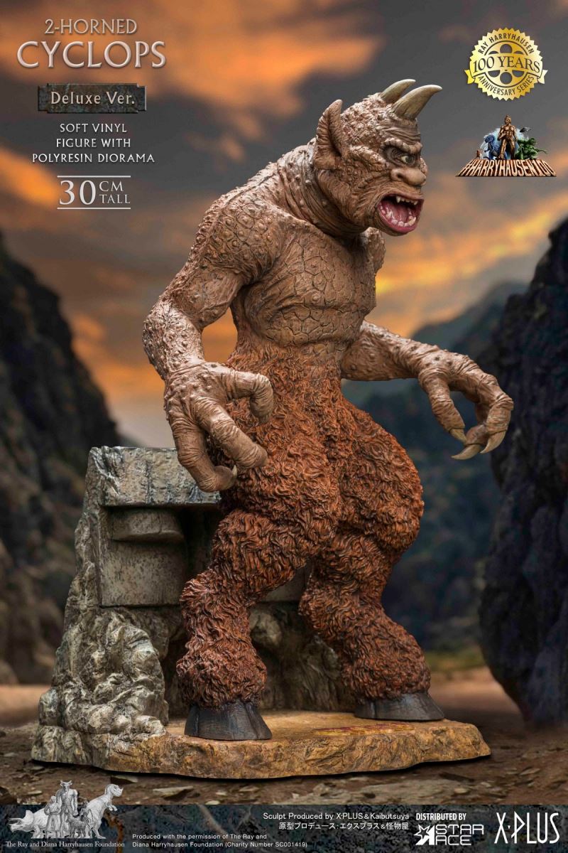 Ray Harryhausen 100th Anniversary - Two-horned Cyclops