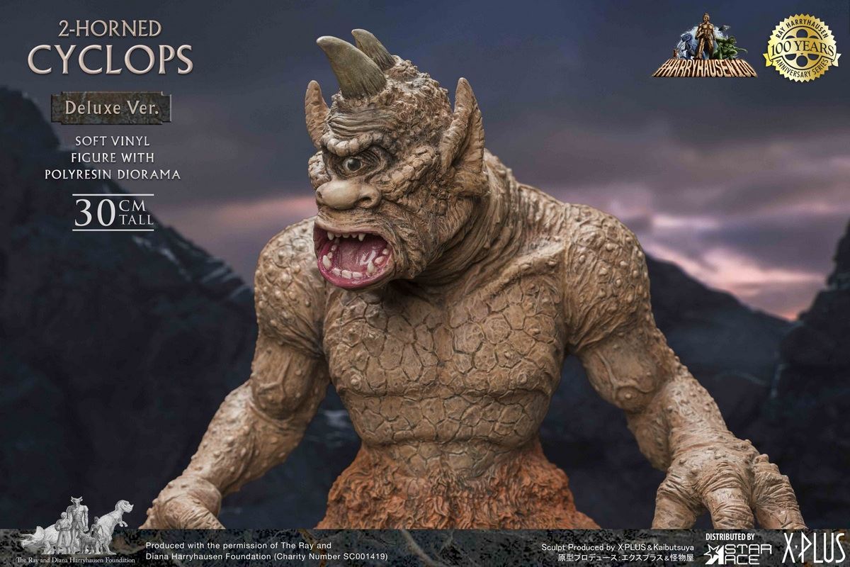 Ray Harryhausen 100th Anniversary - Two-horned Cyclops