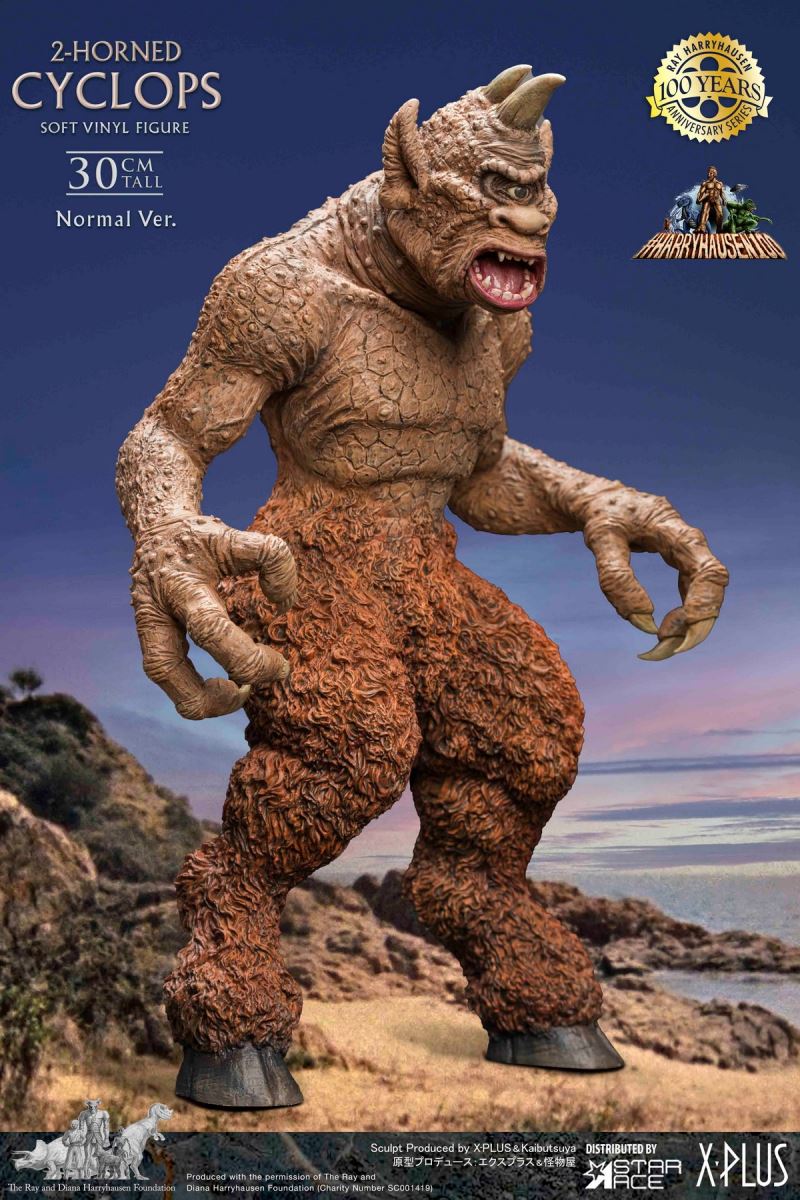 Ray Harryhausen 100th Anniversary - Two-horned Cyclops