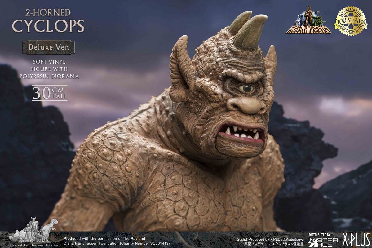 Ray Harryhausen 100th Anniversary - Two-horned Cyclops