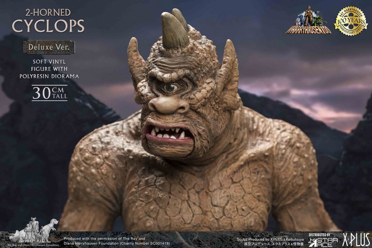 Ray Harryhausen 100th Anniversary - Two-horned Cyclops