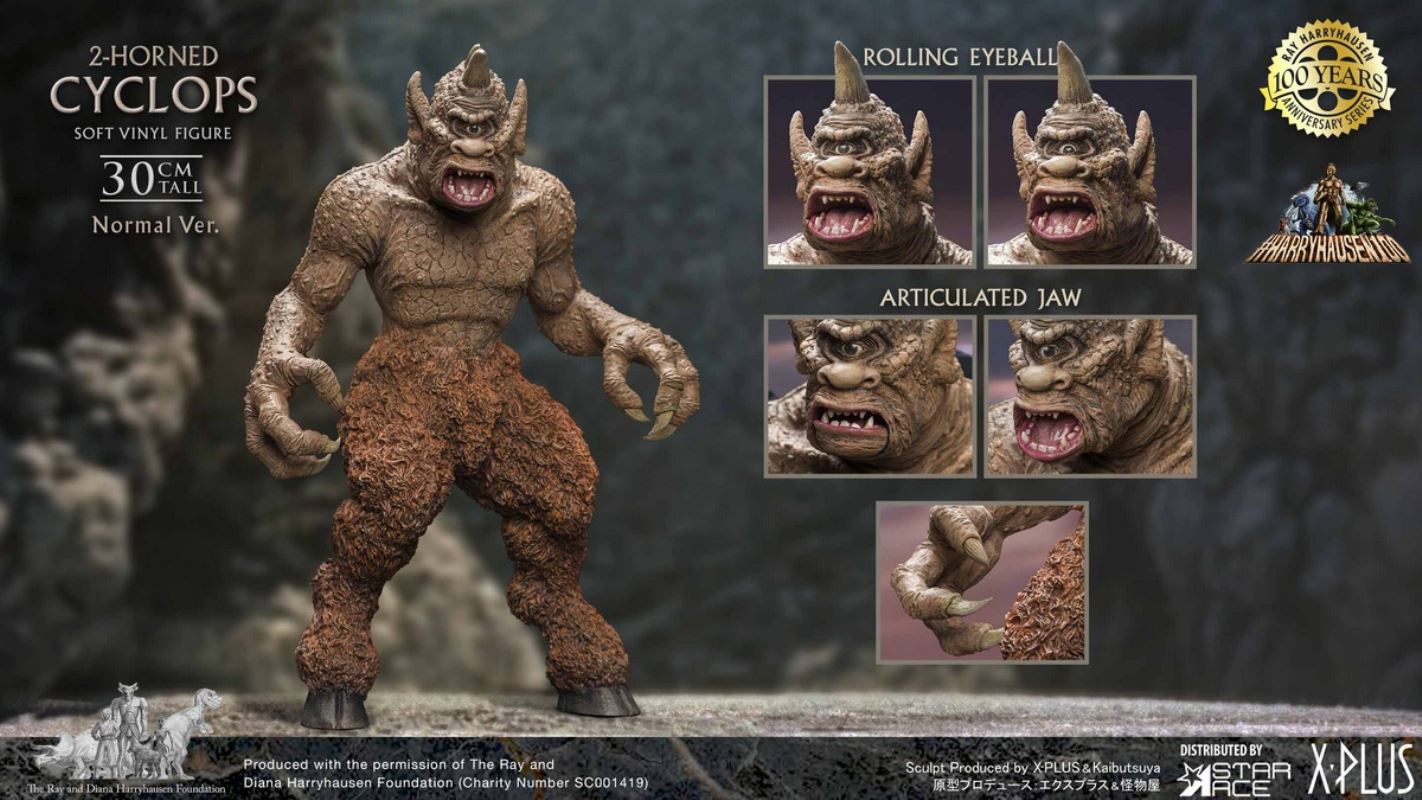 Ray Harryhausen 100th Anniversary - Two-horned Cyclops