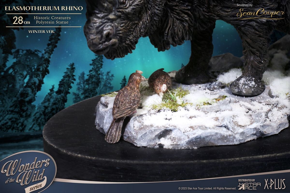Prehistoric Animal Series - Plate-toothed Rhinoceros (Snow Special Edition)