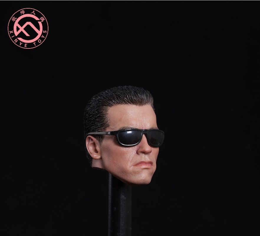 Terminator Arnold Head Sculpture (XY-001) 1/6