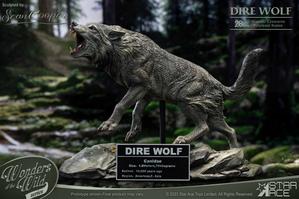 Prehistoric Animal Series - SA5035 Saber-toothed Tiger / SA5036 Dire Wolf