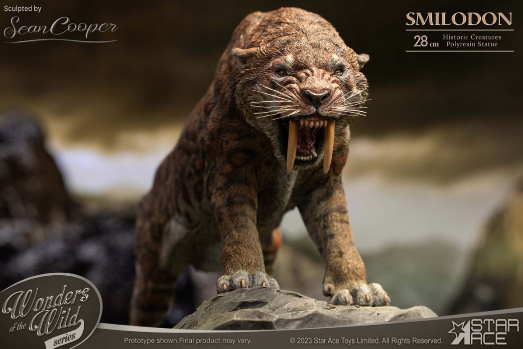 Prehistoric Animal Series - SA5035 Saber-toothed Tiger / SA5036 Dire Wolf