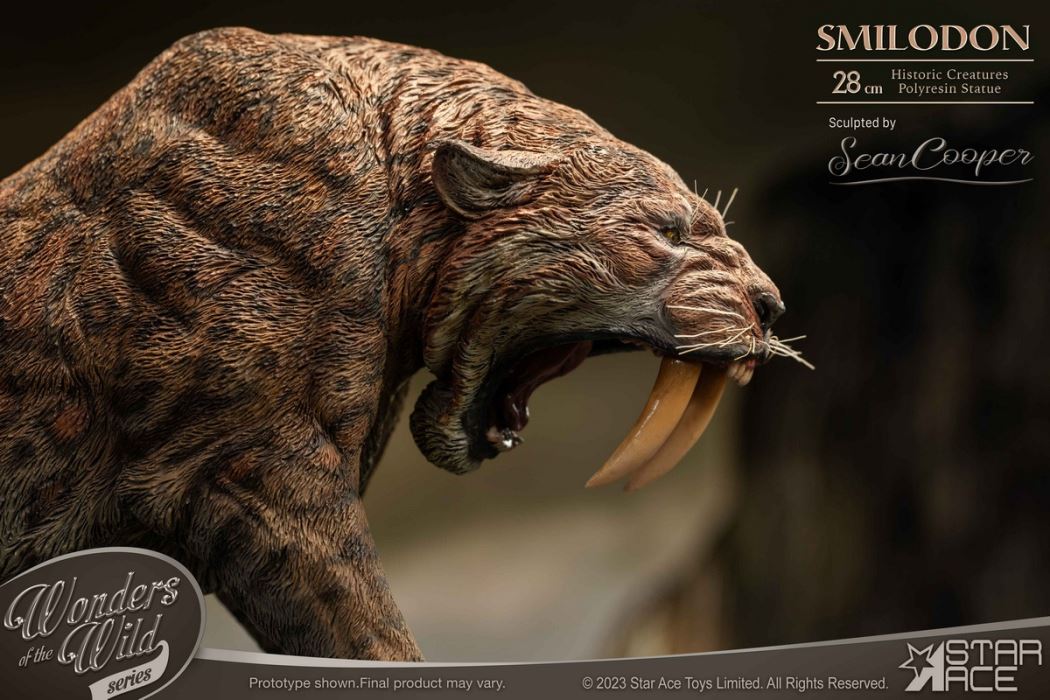 Prehistoric Animal Series - SA5035 Saber-toothed Tiger / SA5036 Dire Wolf