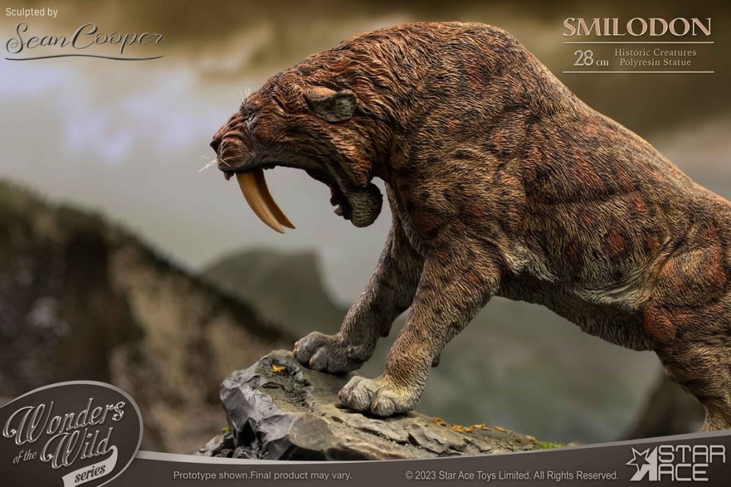 Prehistoric Animal Series - SA5035 Saber-toothed Tiger / SA5036 Dire Wolf