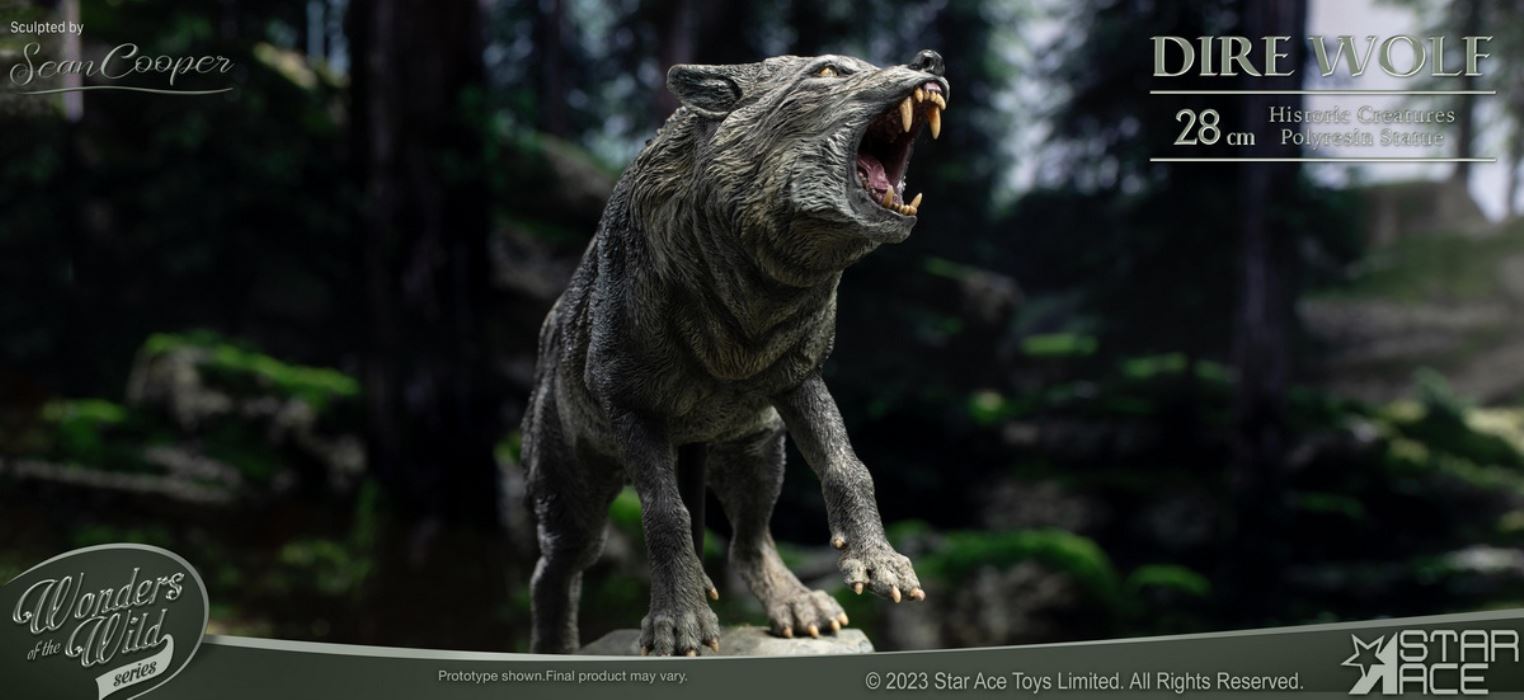 Prehistoric Animal Series - SA5035 Saber-toothed Tiger / SA5036 Dire Wolf