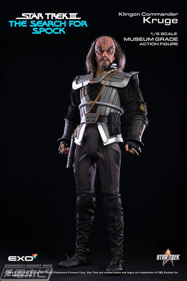 Hyper Realistic Star Trek III: Search for Spock Klingon Commander Kruge