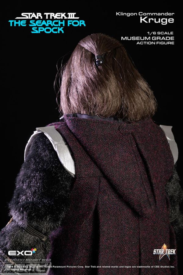 Hyper Realistic Star Trek III: Search for Spock Klingon Commander Kruge