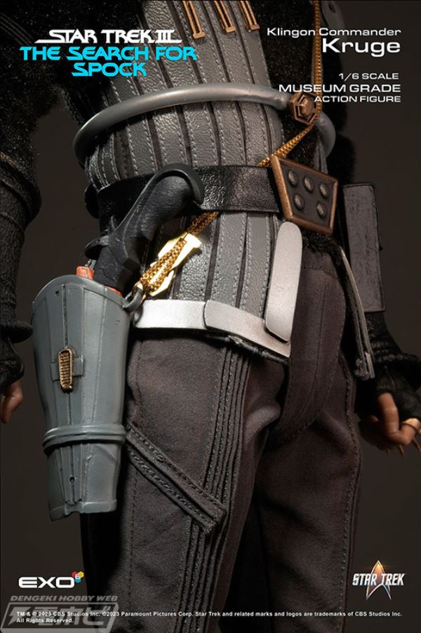 Hyper Realistic Star Trek III: Search for Spock Klingon Commander Kruge