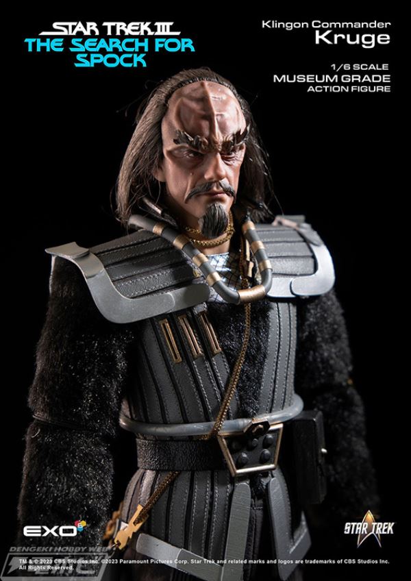 Hyper Realistic Star Trek III: Search for Spock Klingon Commander Kruge