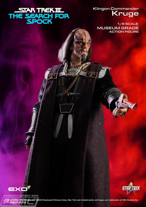 Hyper Realistic Star Trek III: Search for Spock Klingon Commander Kruge