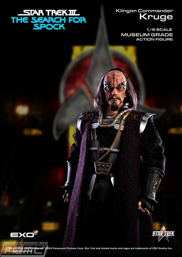 Hyper Realistic Star Trek III: Search for Spock Klingon Commander Kruge