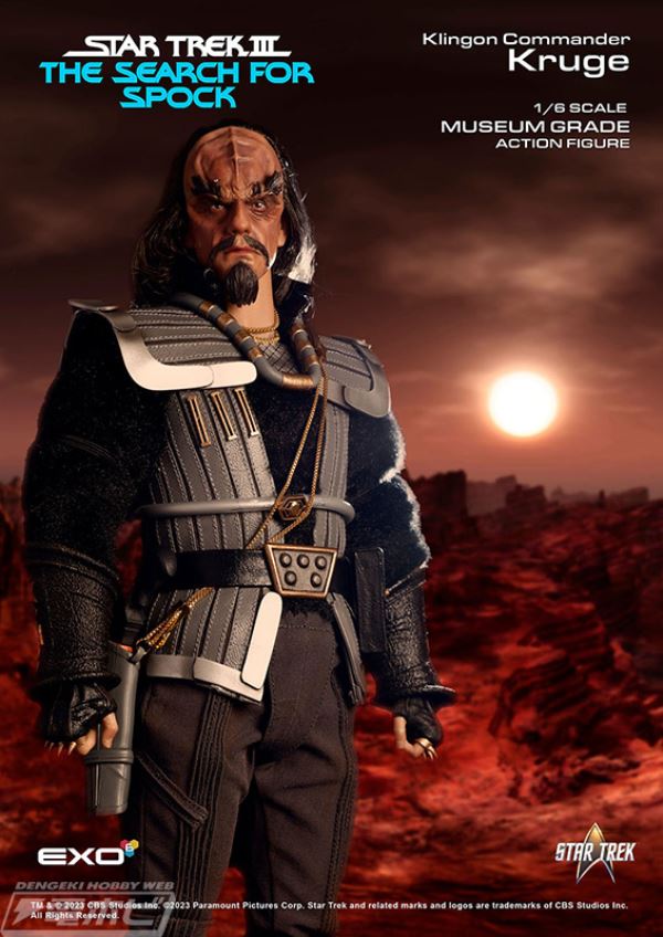 Hyper Realistic Star Trek III: Search for Spock Klingon Commander Kruge