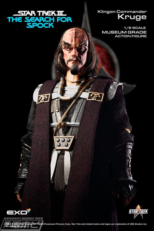 Hyper Realistic Star Trek III: Search for Spock Klingon Commander Kruge