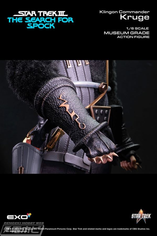 Hyper Realistic Star Trek III: Search for Spock Klingon Commander Kruge