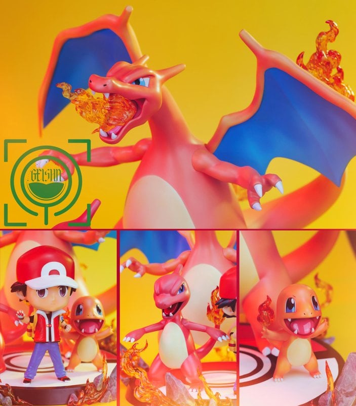 Red & Charizard Family – Pokemon