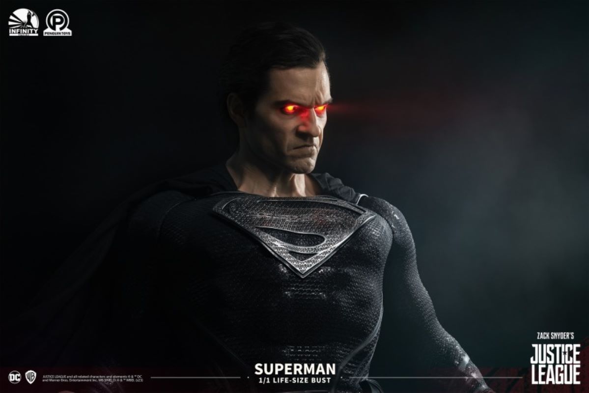 Zack Snyder's Justice League Superman 1/1 Scale Bust