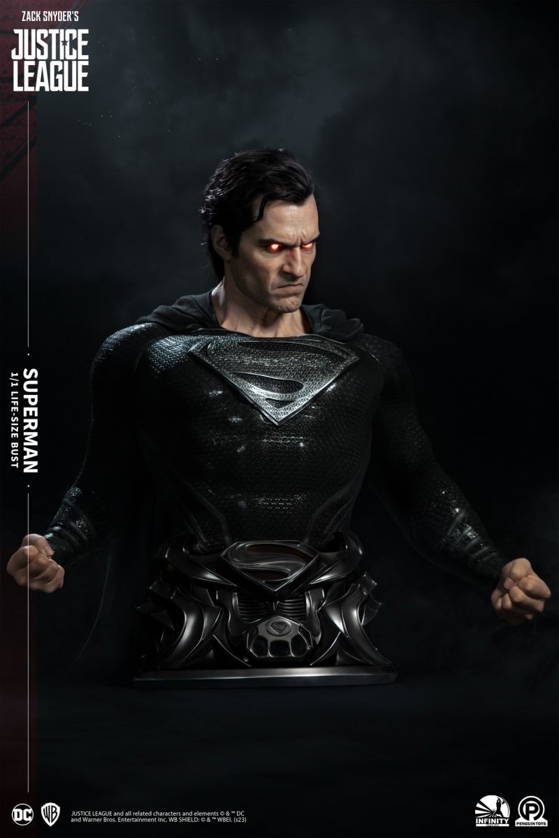 Zack Snyder's Justice League Superman 1/1 Scale Bust