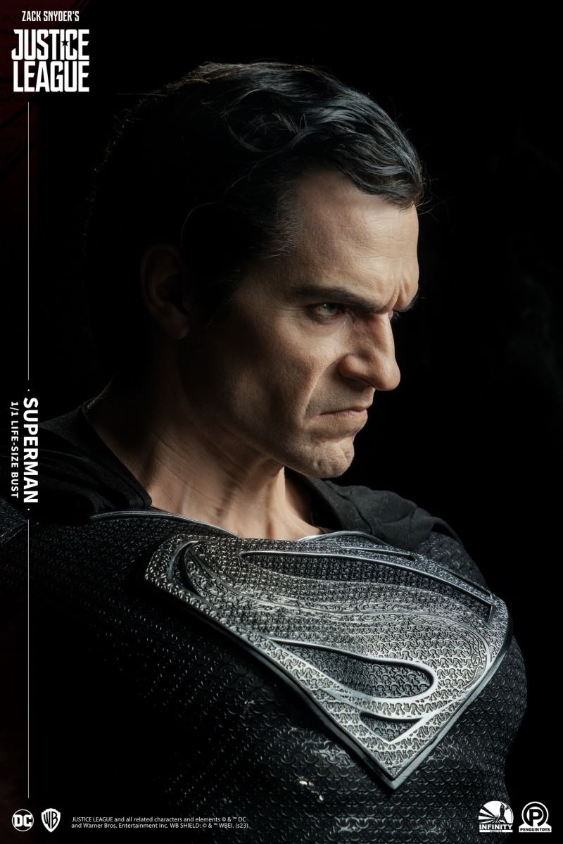 Zack Snyder's Justice League Superman 1/1 Scale Bust