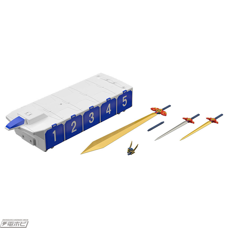 SMP Brave Express Might Gaine Kaiser Carrier & Arashi Calling Wheel Sword Special Set