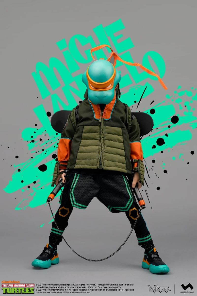 Leonardo and Michelangelo 1/6