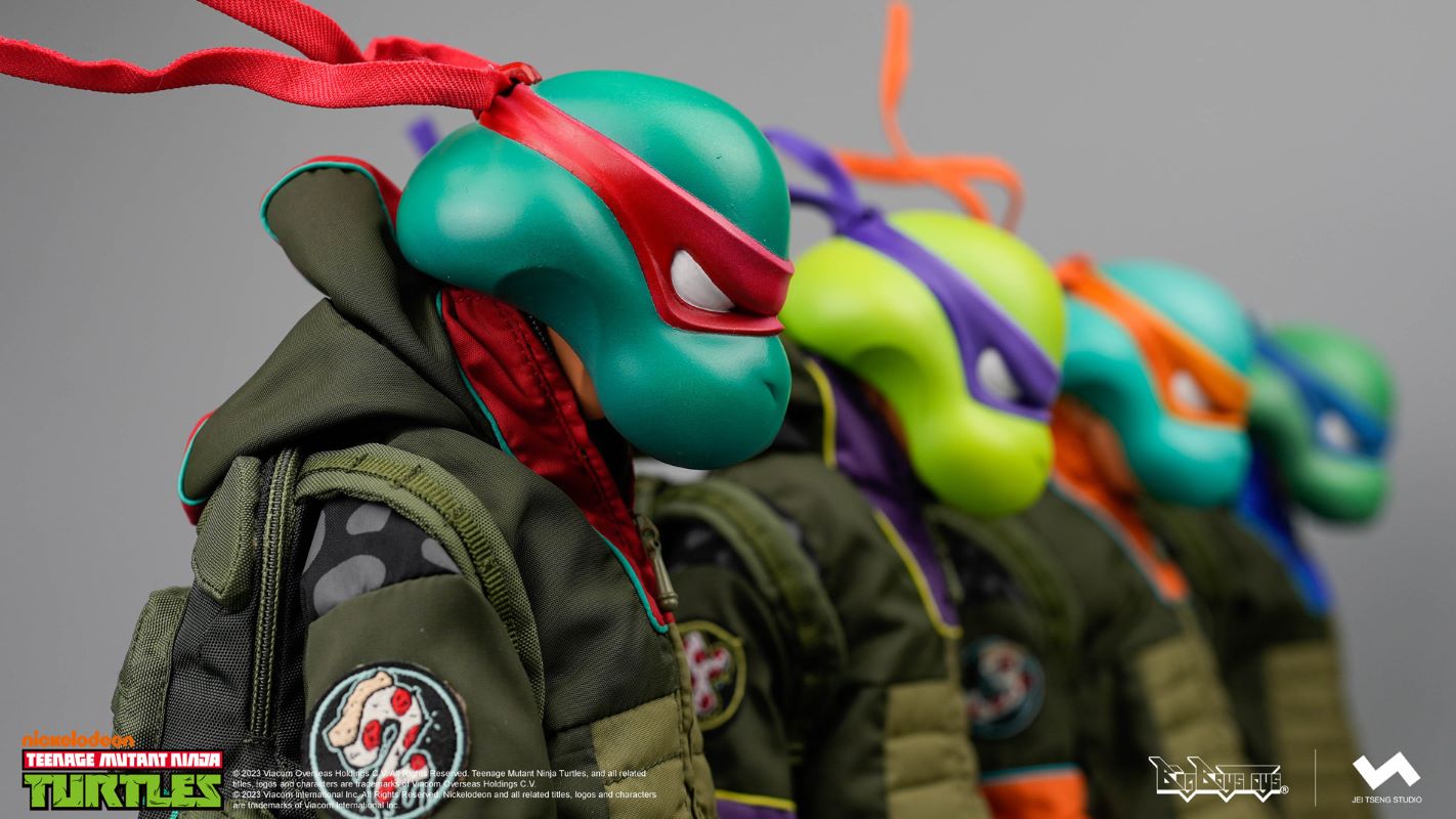 Leonardo and Michelangelo 1/6