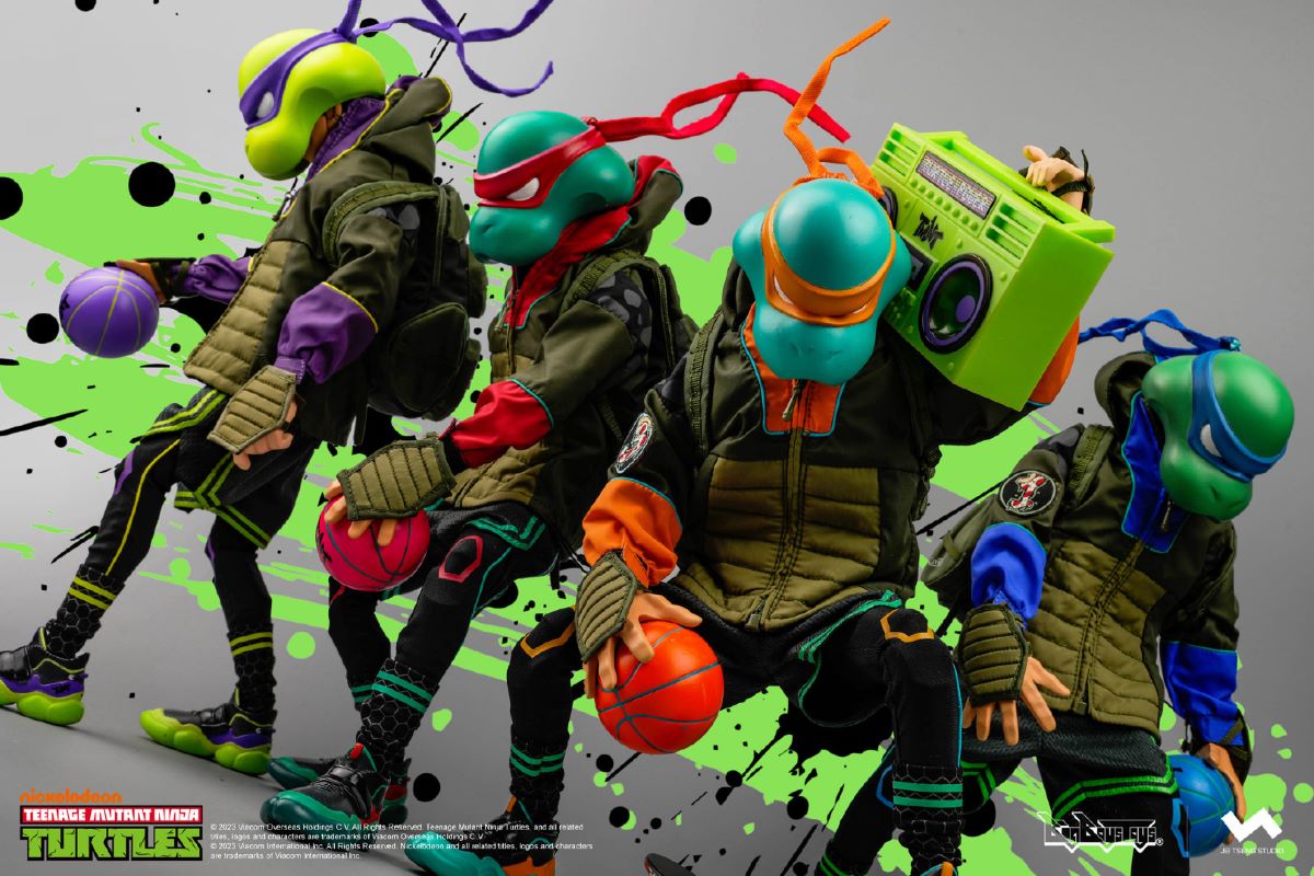 Leonardo and Michelangelo 1/6